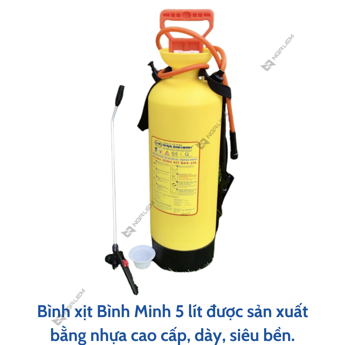 Bình xịt 10 Lít Bình Minh BX4, dùng phun tưới [Hàng chính hãng]