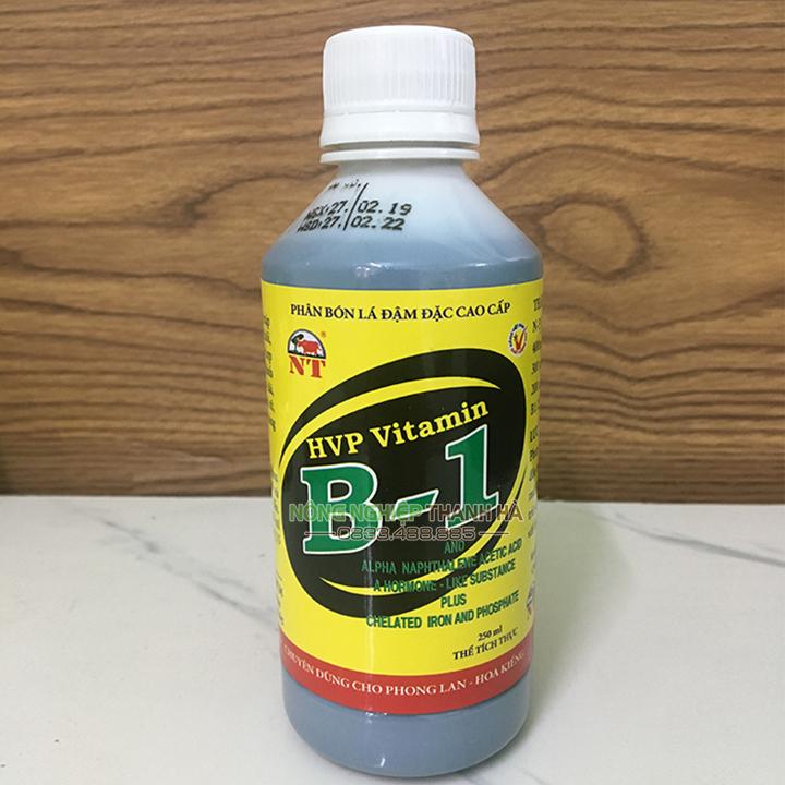 Phân bón lá HVP Vitamin B1 dinh dưỡng cây trồng - Lọ 250ml