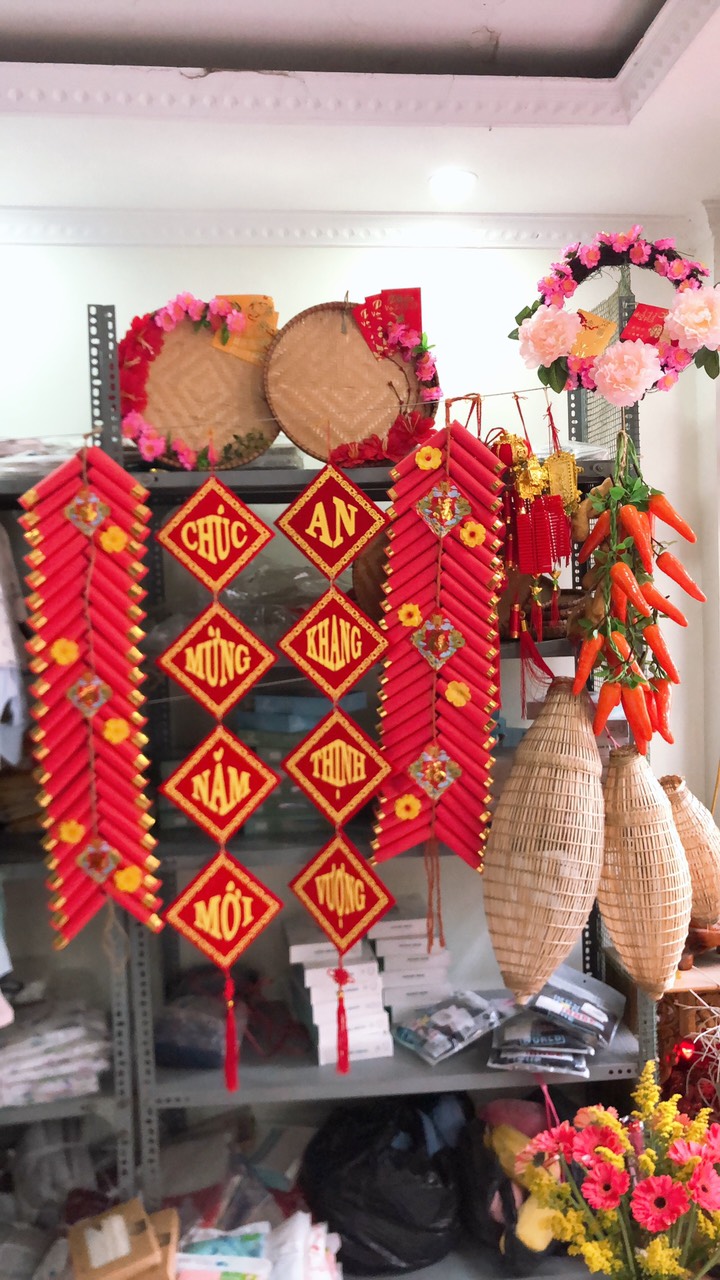 Khánh pháo treo trang trí Tết