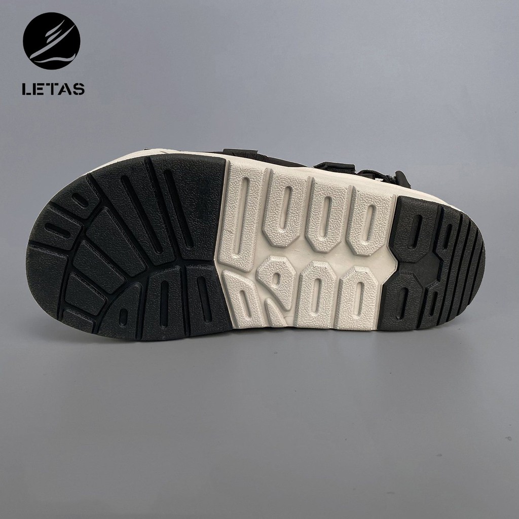 Sandal Nữ,Nam Letas D1001 Đen Camo