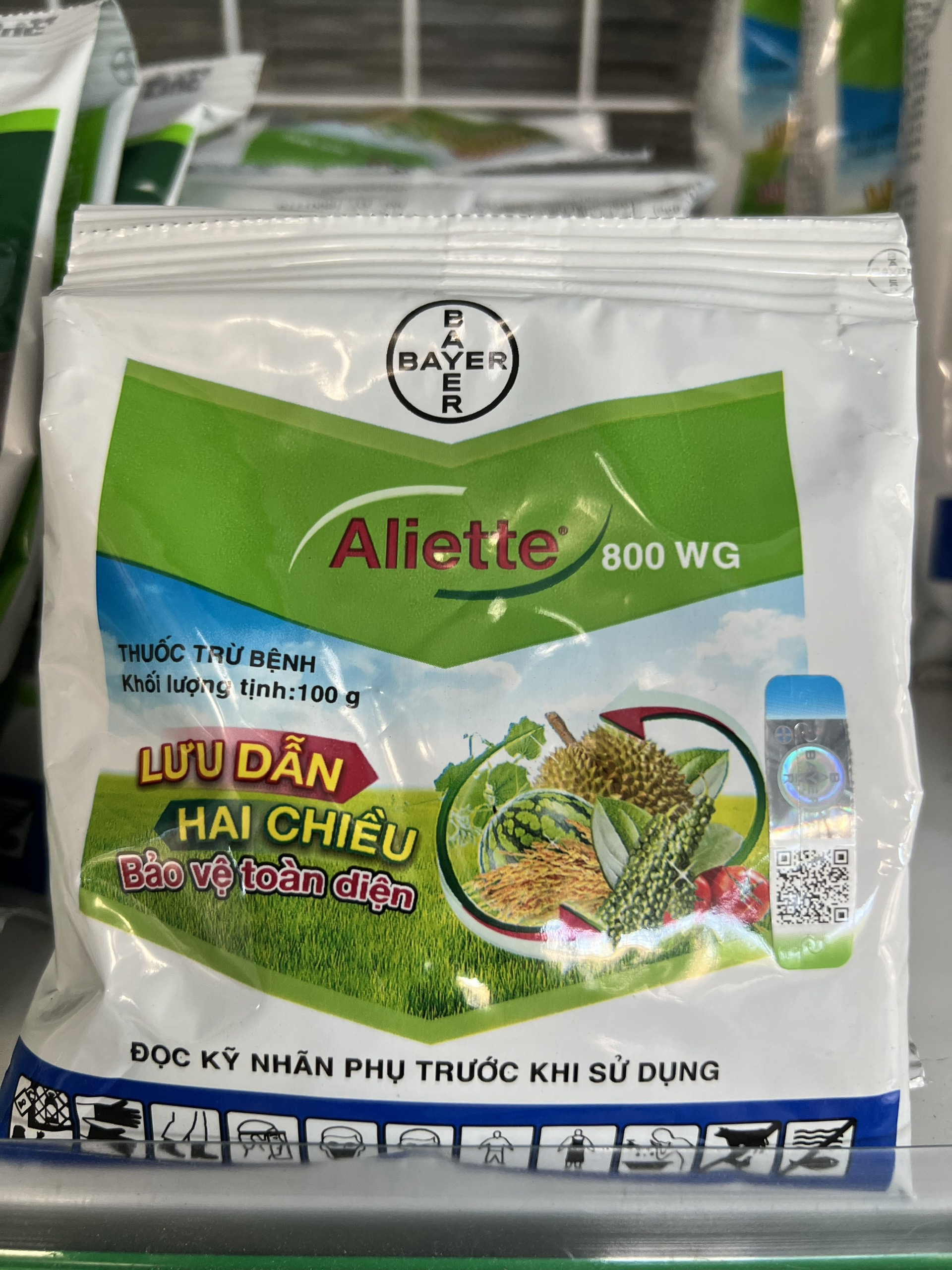 Hh66 aliette 800wg trừ nấm bệnh 100gr