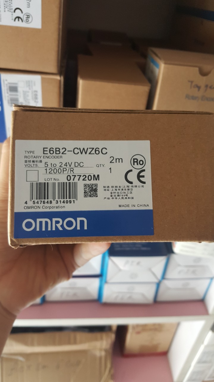 Bộ cảm biến encoder Rotary Omron 1200, 2048 và 2500 xung