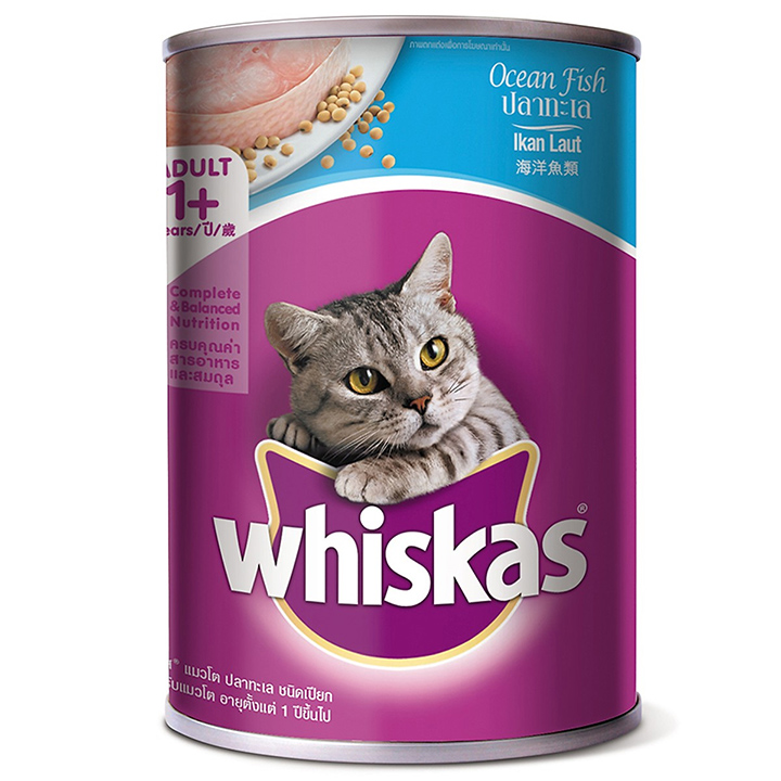 Pate Cho Mèo Lớn Whiskas Dạng Lon 400g