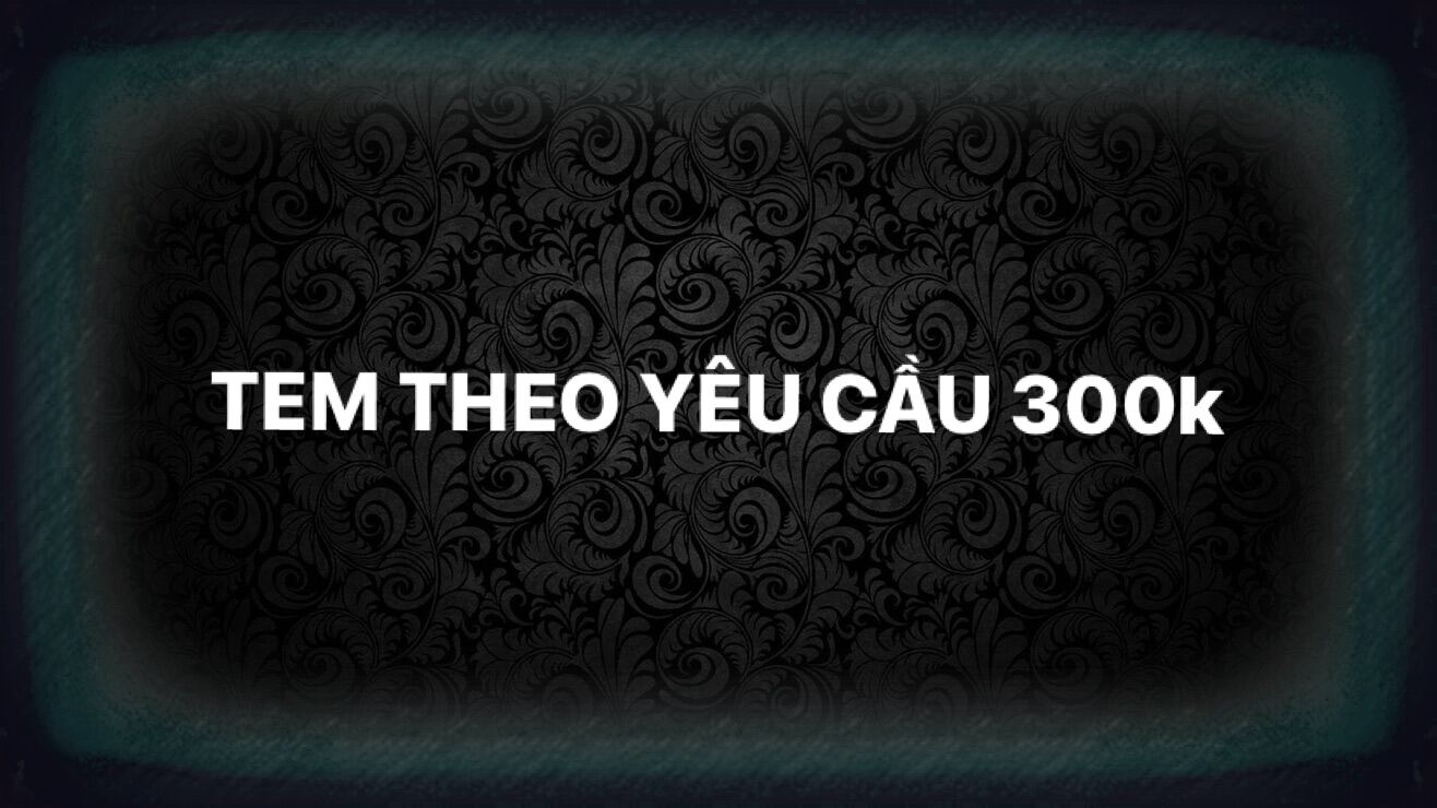 Tem rời đặt in theo yêu cầu của khách