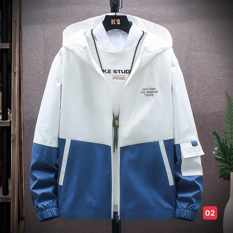 [HCM]ÁO KHOÁC DÙ 2 LỚPÁO GIÓ ÁO KHOÁC CẶP ÁO KHOÁC ĐÔI ÁO KHOÁC CẶP ĐẸP HÀN QUỐC THỜI TRANG CAO CẤP[HÌNH THẬT] HL STORE MS353