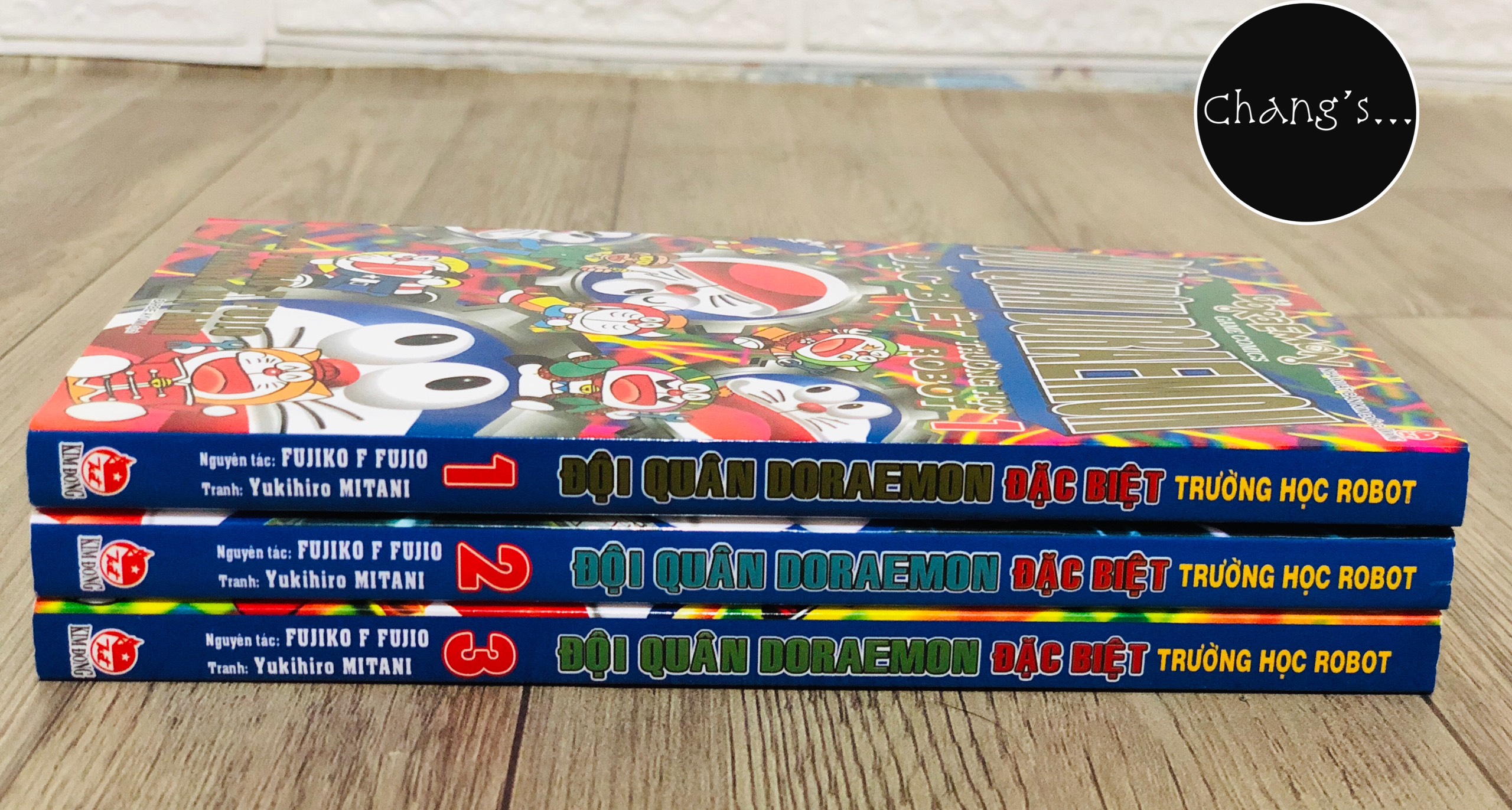 Truyện tranh Đội quân Doraemon đặc biệt Trường học Robot trọn bộ 3 tập - Mới 100%