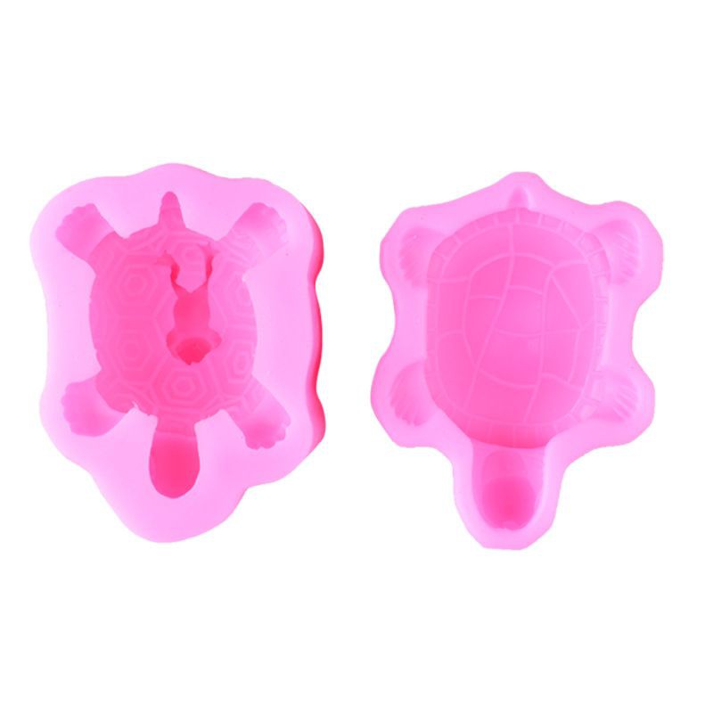 Khuôn Silicon 4D Con Rùa To 9.3*4.8Cm