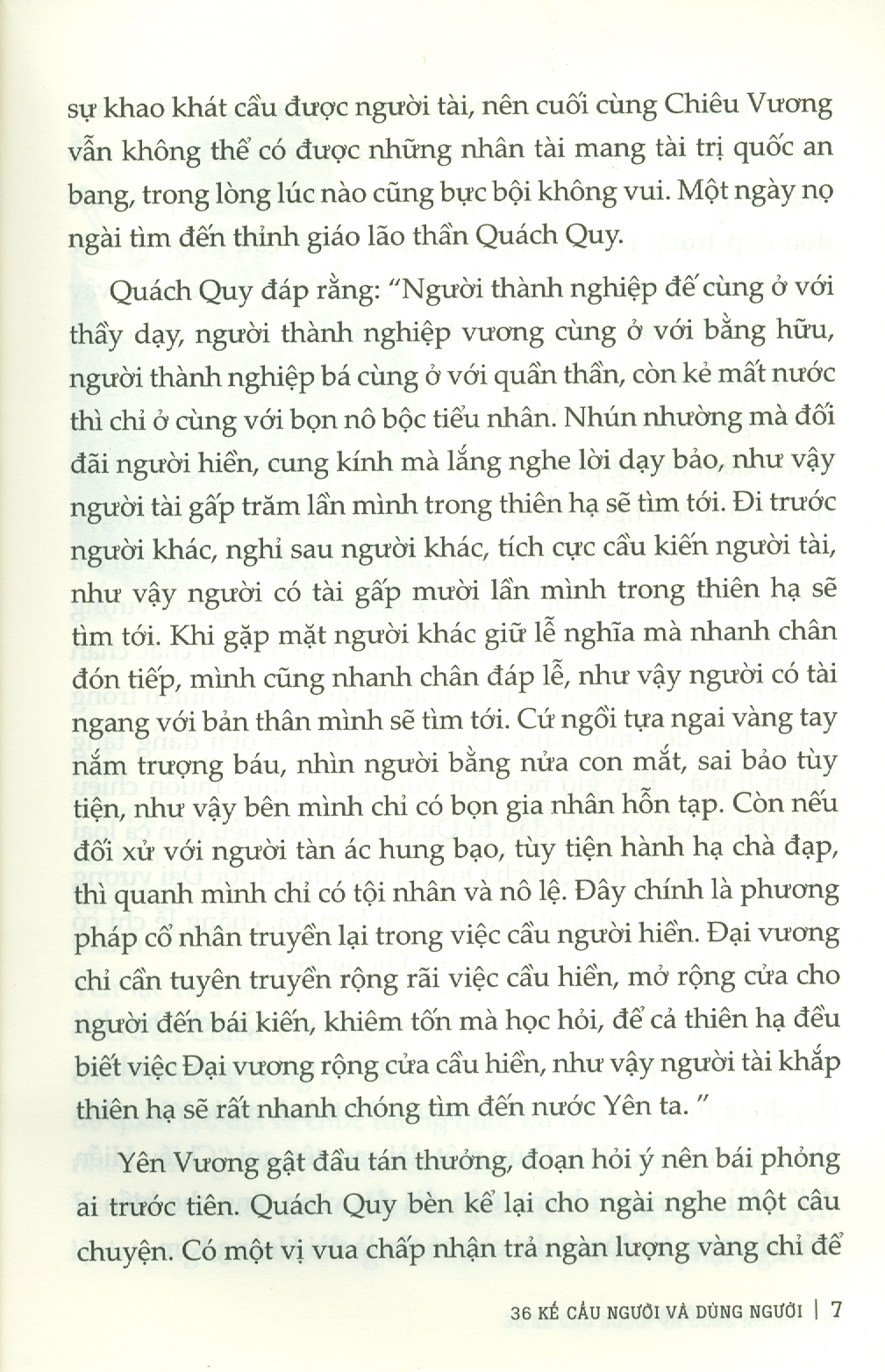 36 Kế Cầu Người Và Dùng Người