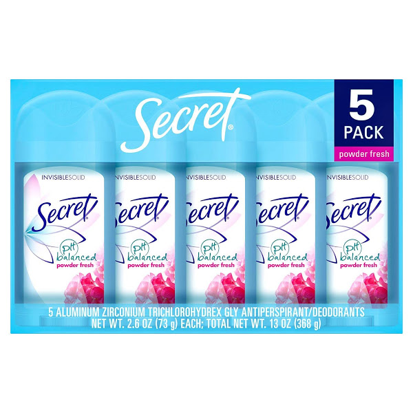 [USA] Lăn sáp khử mùi nữ Secret Powder Fresh 73g Invisible Solid - Mỹ