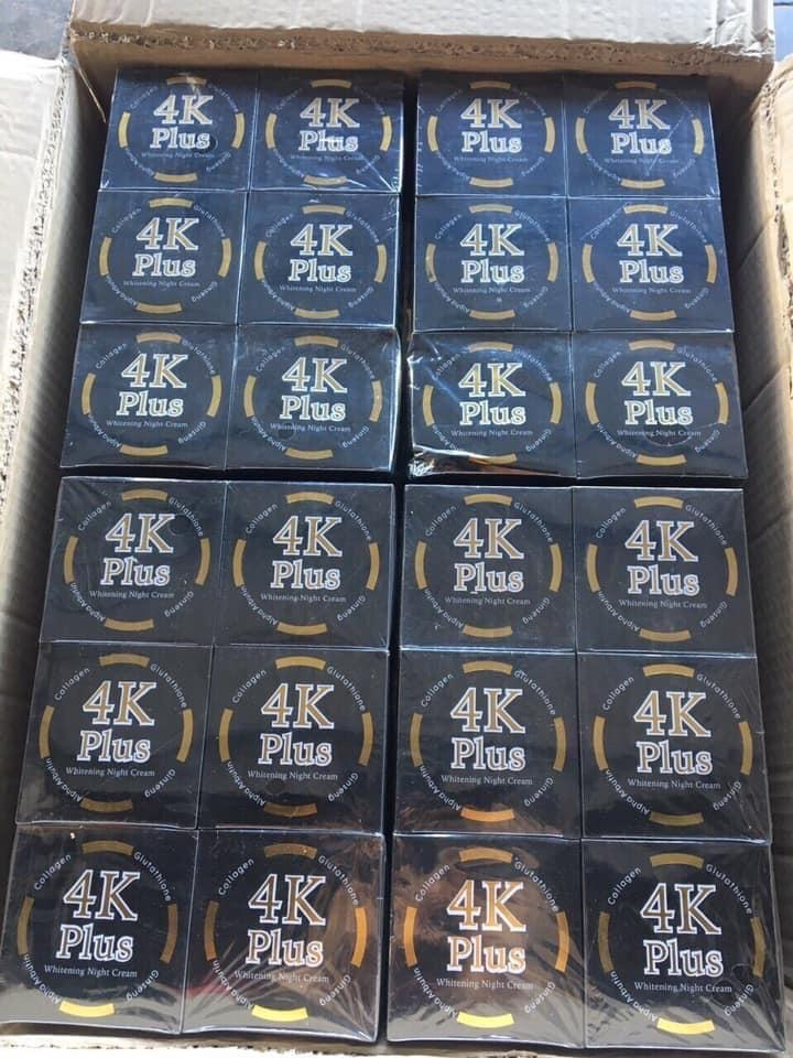 Kem Sâm 4K PLUS dưỡng ẫm trắng da ban đêm