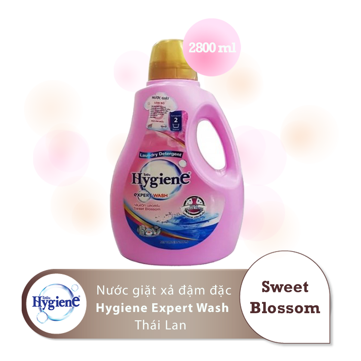 Hygiene laundry detergent Thailand - Micro Active (Can) 2800ml