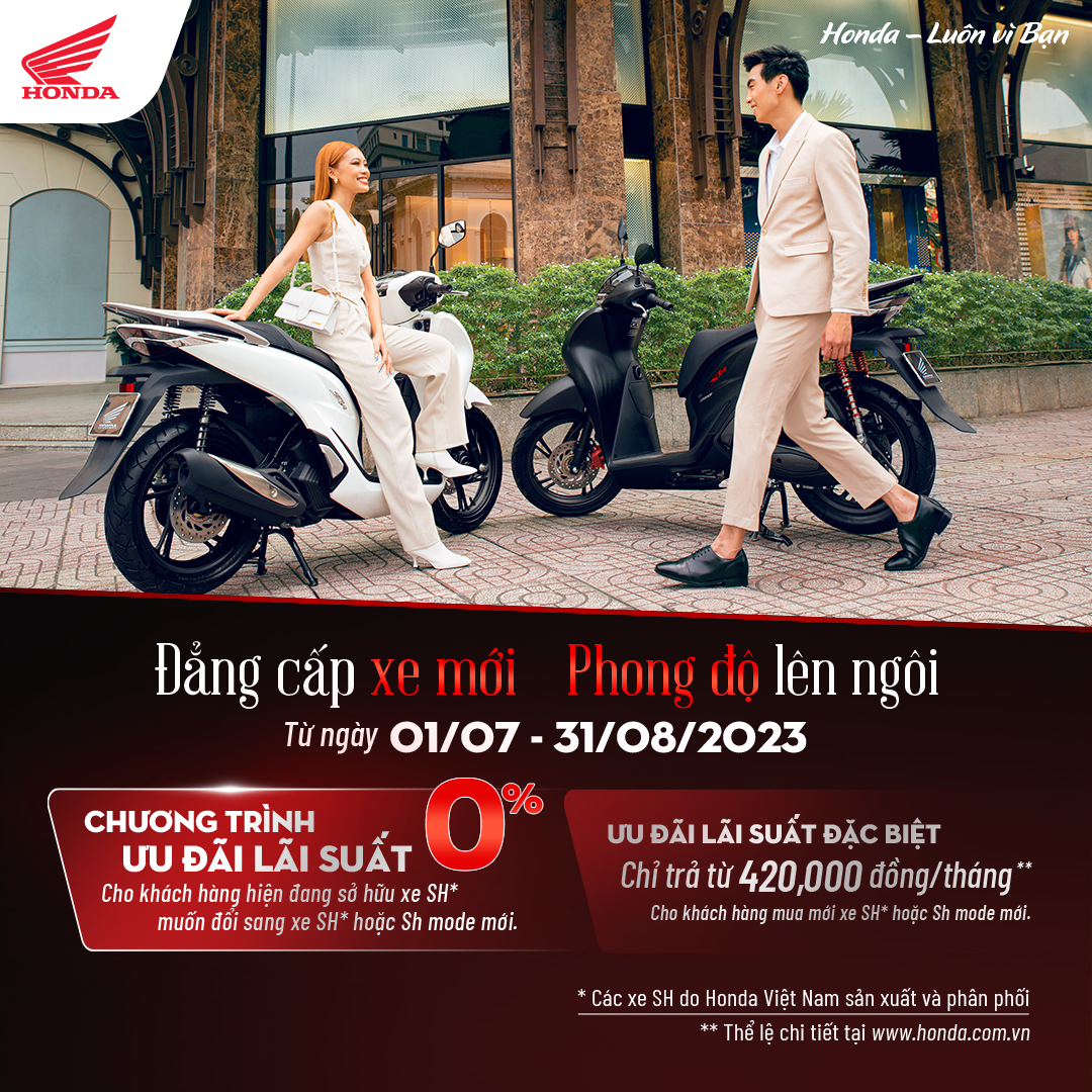 [Siêu Ưu đãi]- [Hỗ trợ trả góp] xe máy SH125i