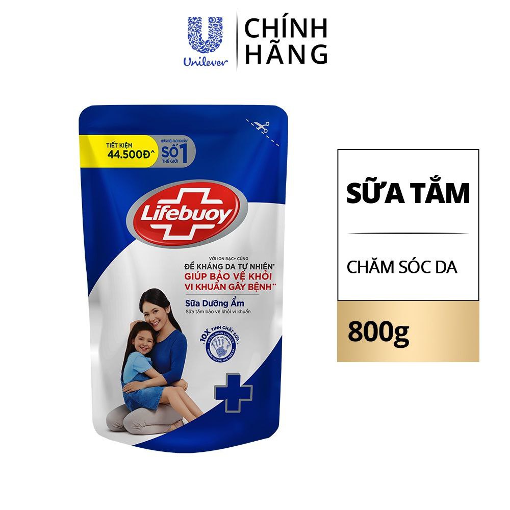 Sữa tắm Lifebuoy / Lifebouy túi 800g