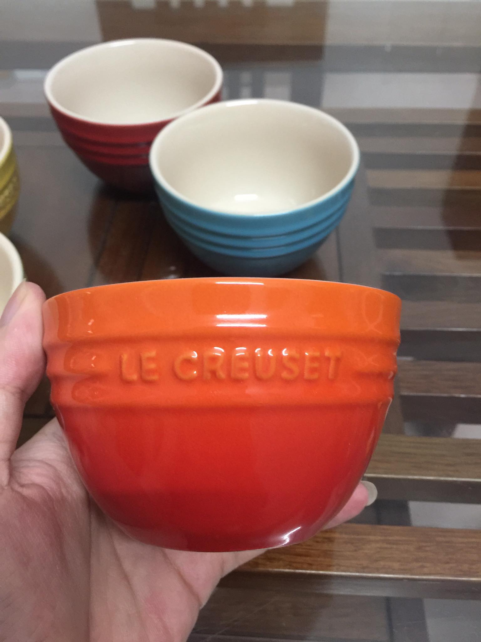 Set 05 bát ăn cầu vồng Le Creuset