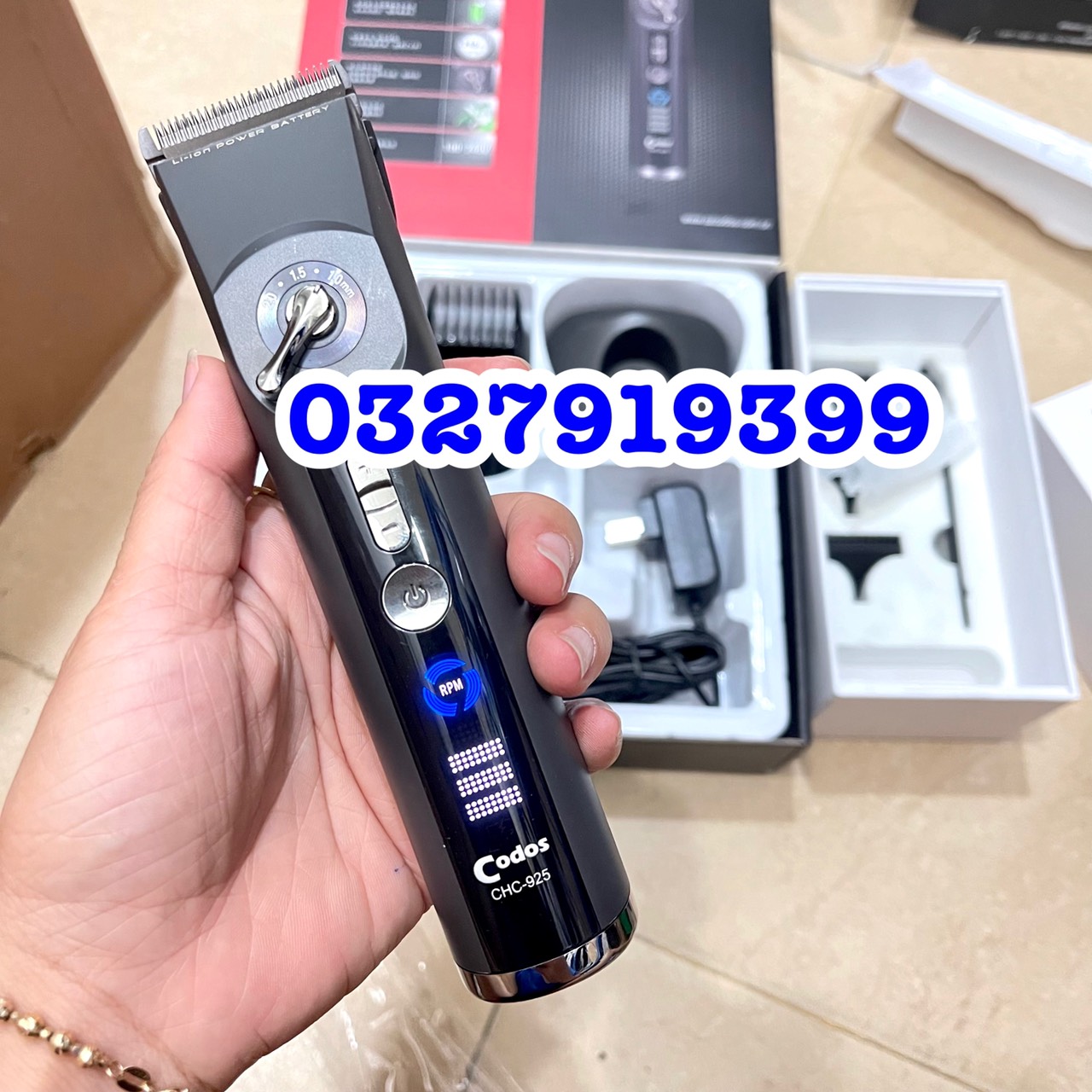 Tông đơ cắt tóc codos 925 chính hãng