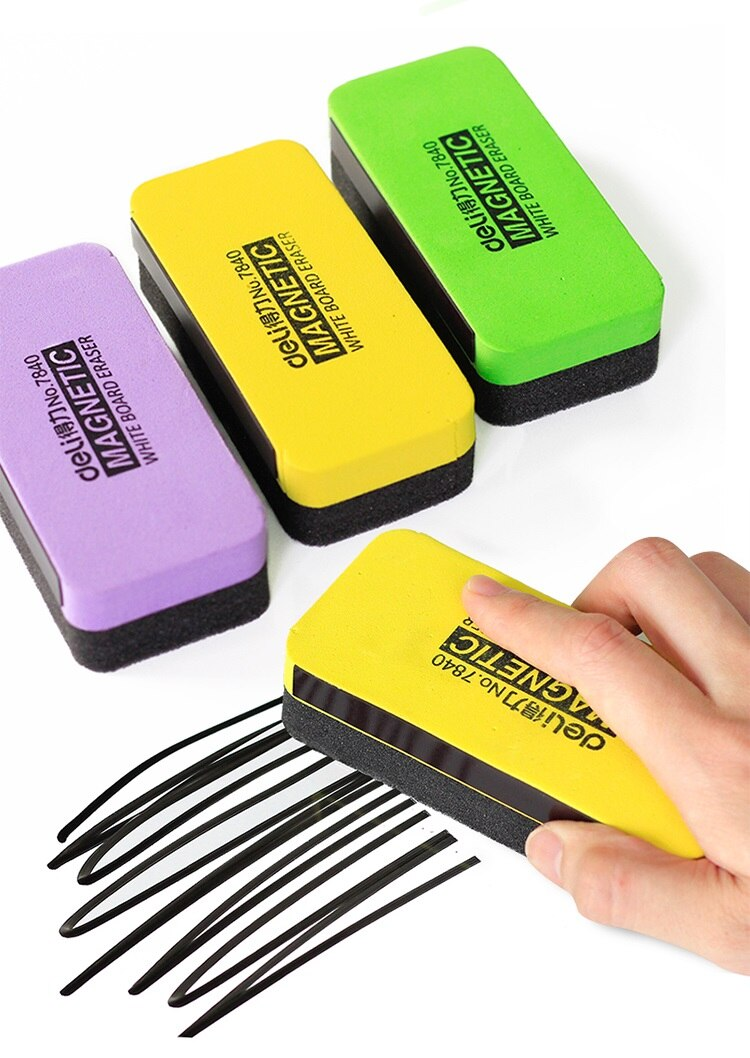 Whiteboard magnetic eraser deli 7840