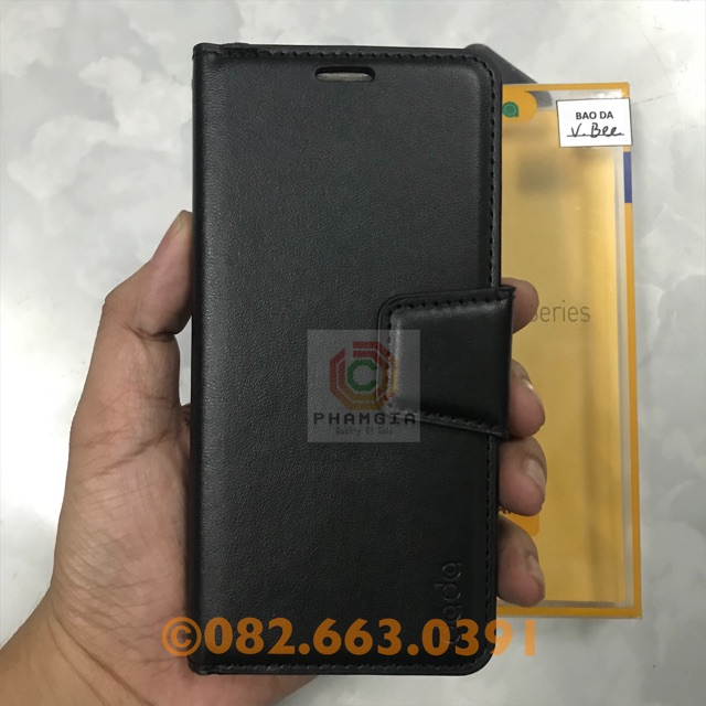 Bao da, ốp lưng nắp gập vsmart bee, vsmart star