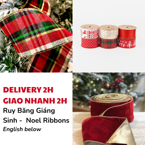 Ruy Băng Giáng Sinh - Noel Ribbons BBNE67