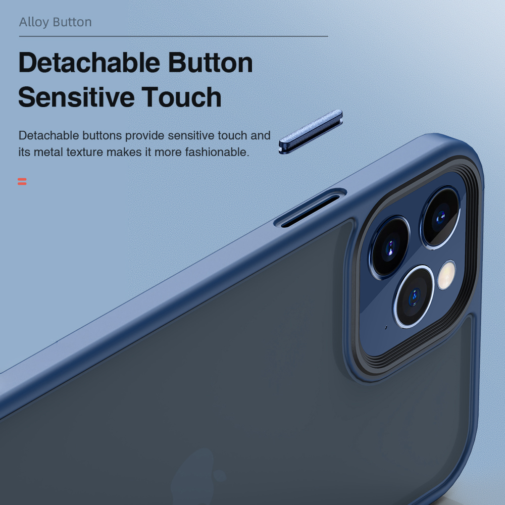 ỐP CHỐNG BÁM VÂN TAY iPhone 12/ 12 Pro/ 12 Pro Max/ 11/ 11 Pro Max hiệu Likgus