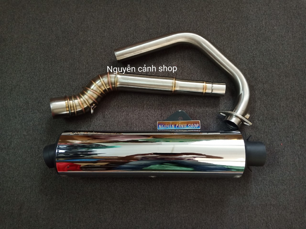 [HCM]pô CBR gắn raider Fi satria  full cổ 2 khúc