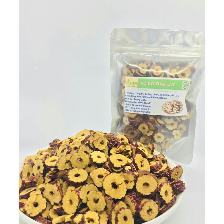 1kg táo đỏ sắc lát sấy khô