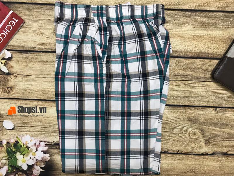 [HCM]Quần Short Nam Caro - Chất Cotton Thoáng Mát