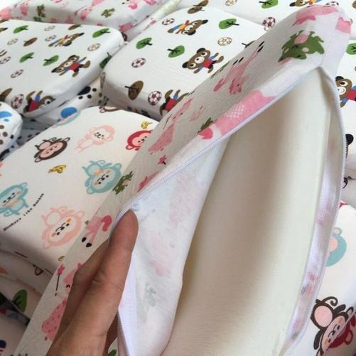 Gối cao su non size lớn (Chống móp đầu cho em bé)