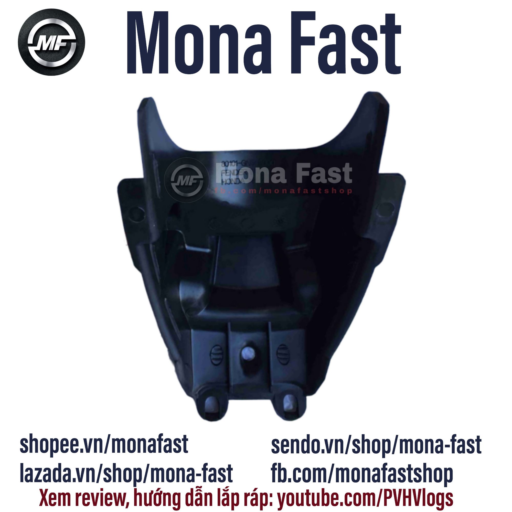 Mu rùa xe dream (mui rùa bắt đuôi xe Dream)