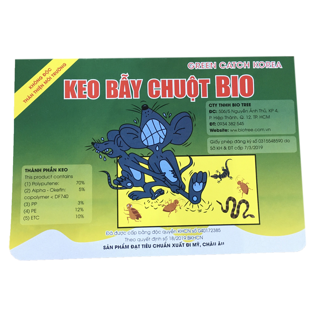 COMBO 20 TẤM KEO BẪY CHUỘT SIÊU DÍNH