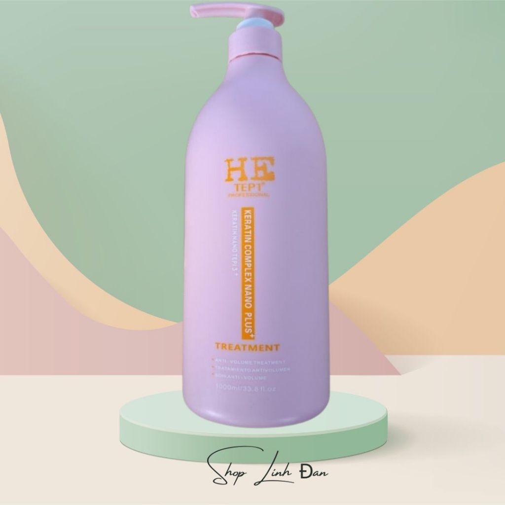 KERATIN TREATMENT 2 PHỤC HỒI TÓC NÁT, TÓC YẾU VÀ KẸP THẲNG TÓC SOCOLA 1000ML