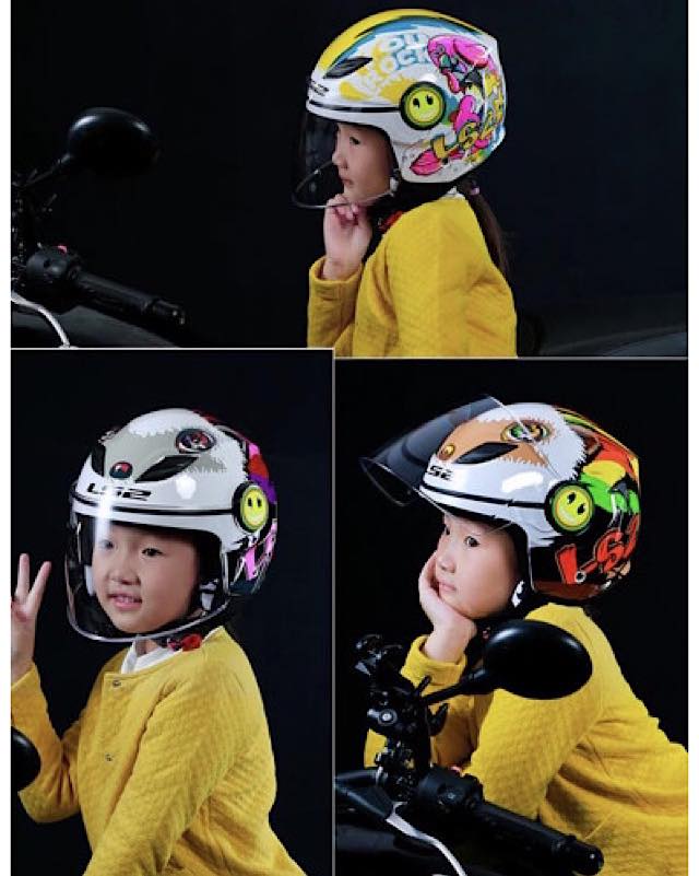Nón bảo hiểm trẻ em LS2 OF602 Funny
