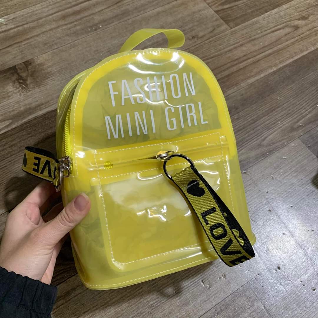 Balo Trong Suốt Mini Thời Trang Cho Nữ