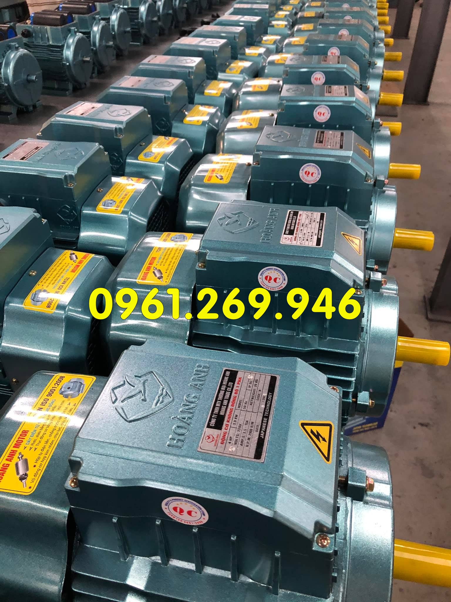 Motor điện 3500w tốc chậm dùng cho máy ép cám viên