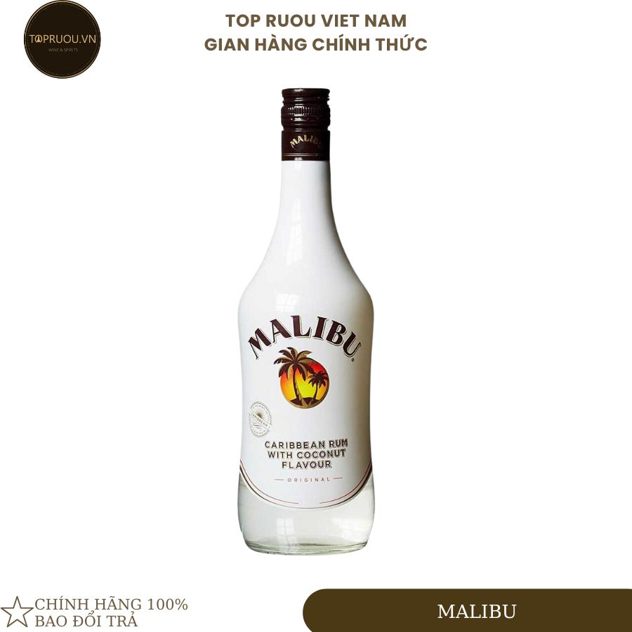 [Top Rượu VN] Rượu Mùi Malibu 750ml [Chính Hãng]