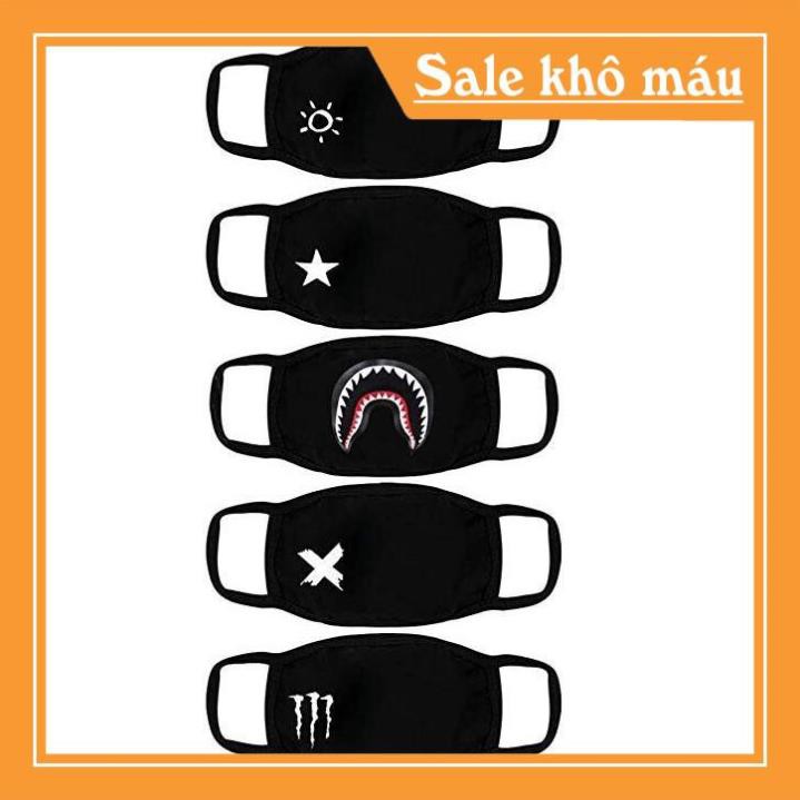 Bịt mặt - Khẩu trang Anime - Mixi - One Piece (mẫu ngẫu nhiên)