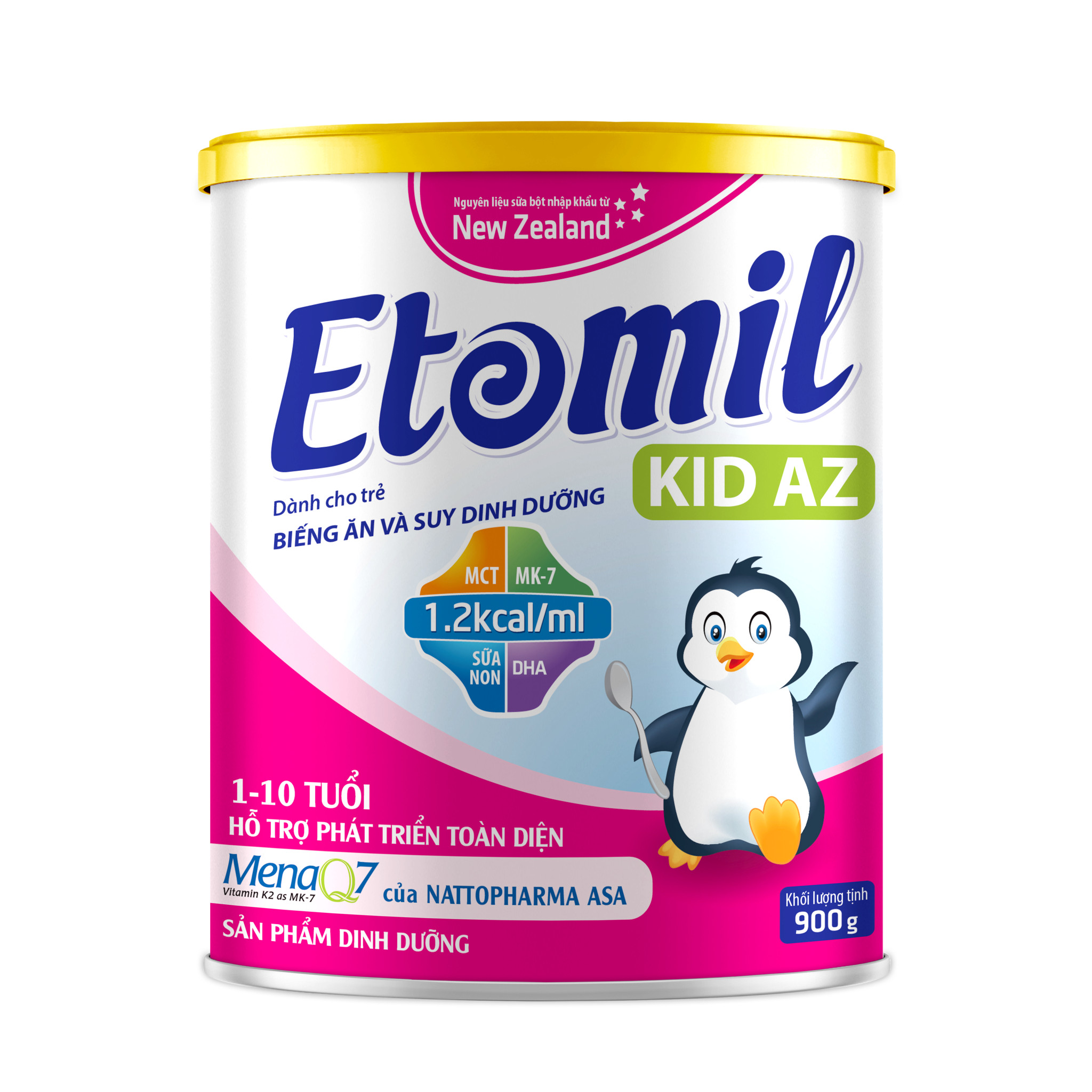 Sữa bột etomil kid az hộp 900g.