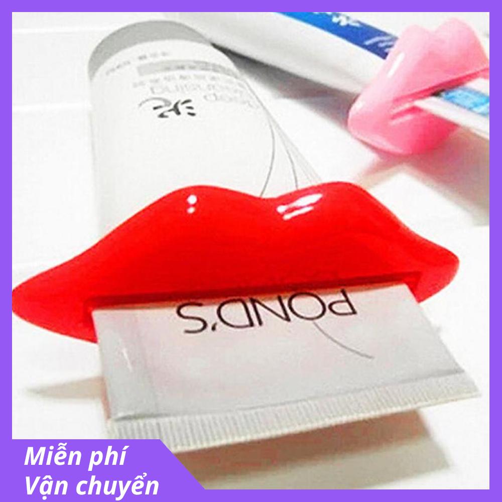 Combo 2 Dụng cụ nặn kem đánh răng- Nặn mỹ phẩm hình đôi môi
