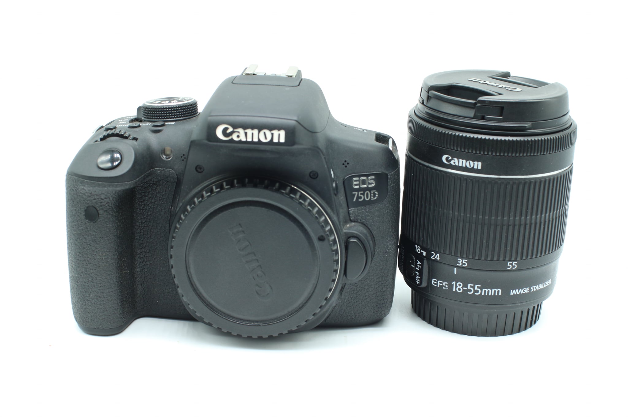 [FreeshipMAX] Máy Ảnh Canon 750D + Lens 18-55 STM