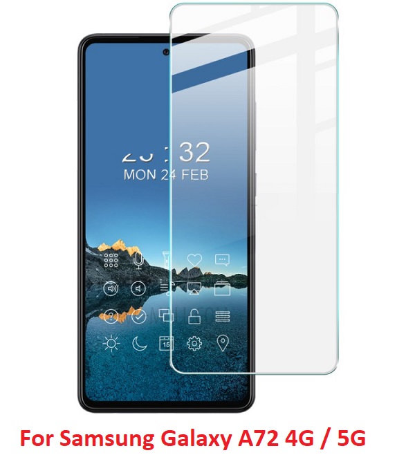 Kính cường lực Samsung A72 4G / 5G (Trong suốt, Không Full Màn)