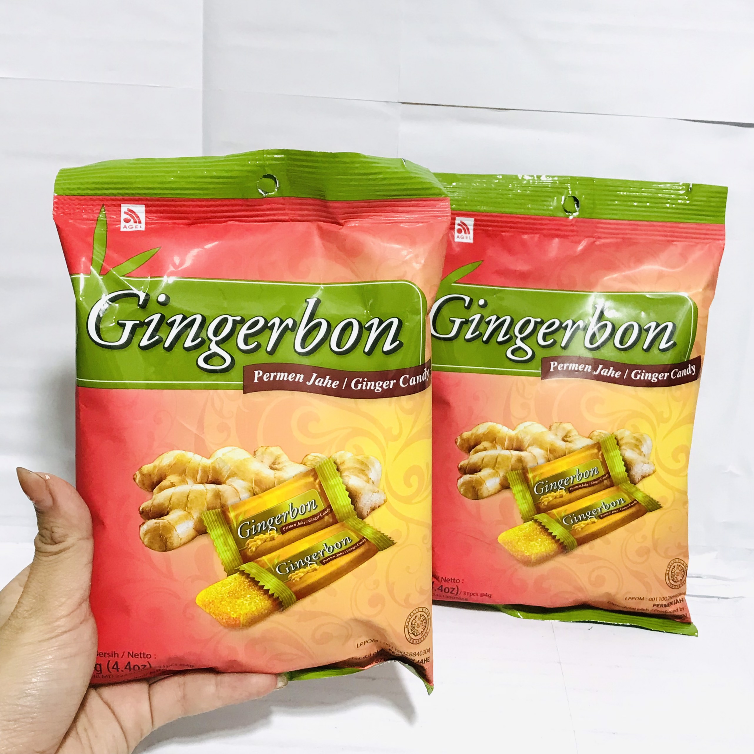 KẸO GỪNG GINGERBON 125g