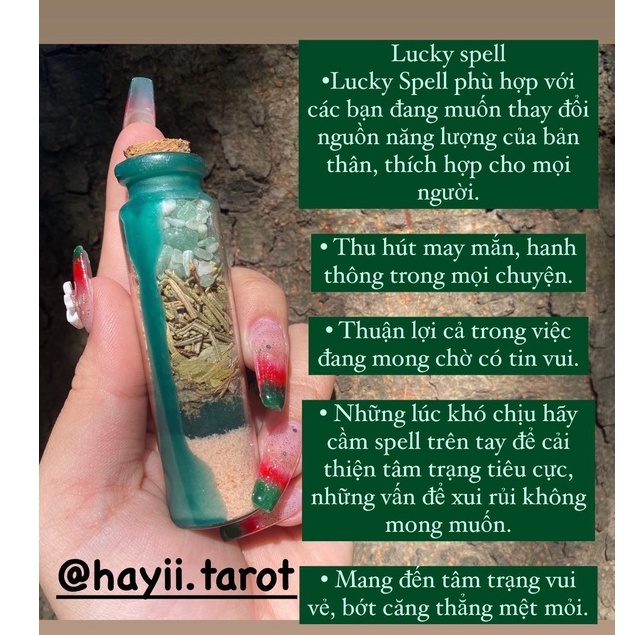 [ Spell May Mắn ] Lọ Spell Thu Hút May Mắn có Quà Tặng