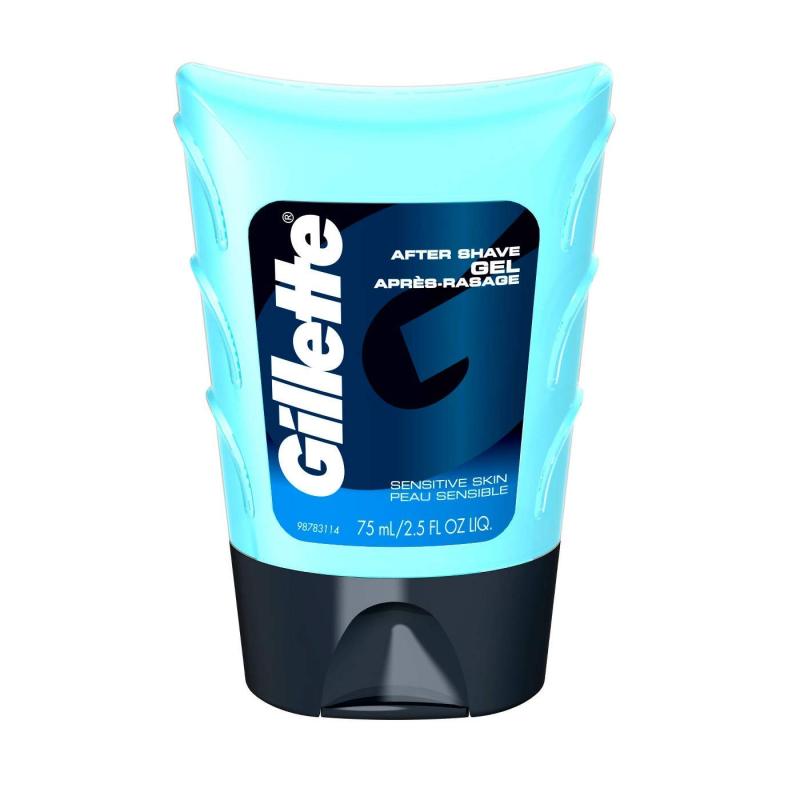 Gel dùng sau cạo râu cho nam Gillette Series Sensitive Skin After Shave Gel 75ml (Mỹ)