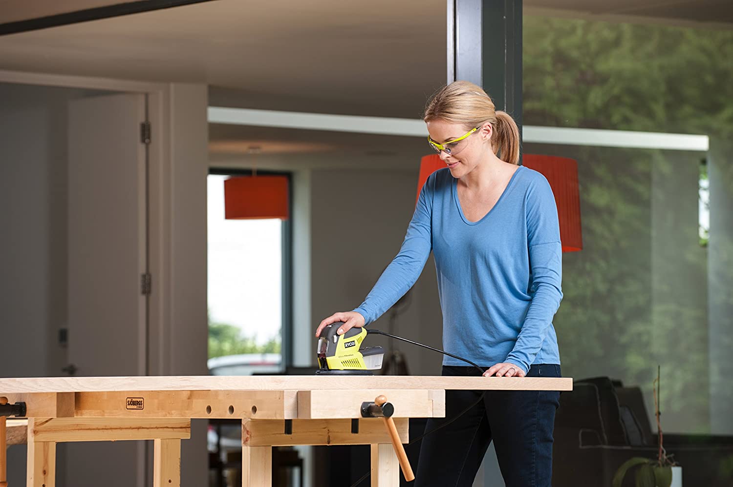 MÁY CHÀ NHÁM ĐA NĂNG RYOBI 180W RMS180-S