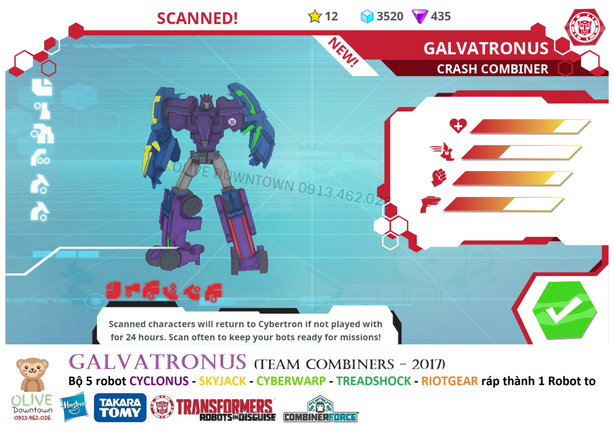 TRANSFORMERS Combiner Force