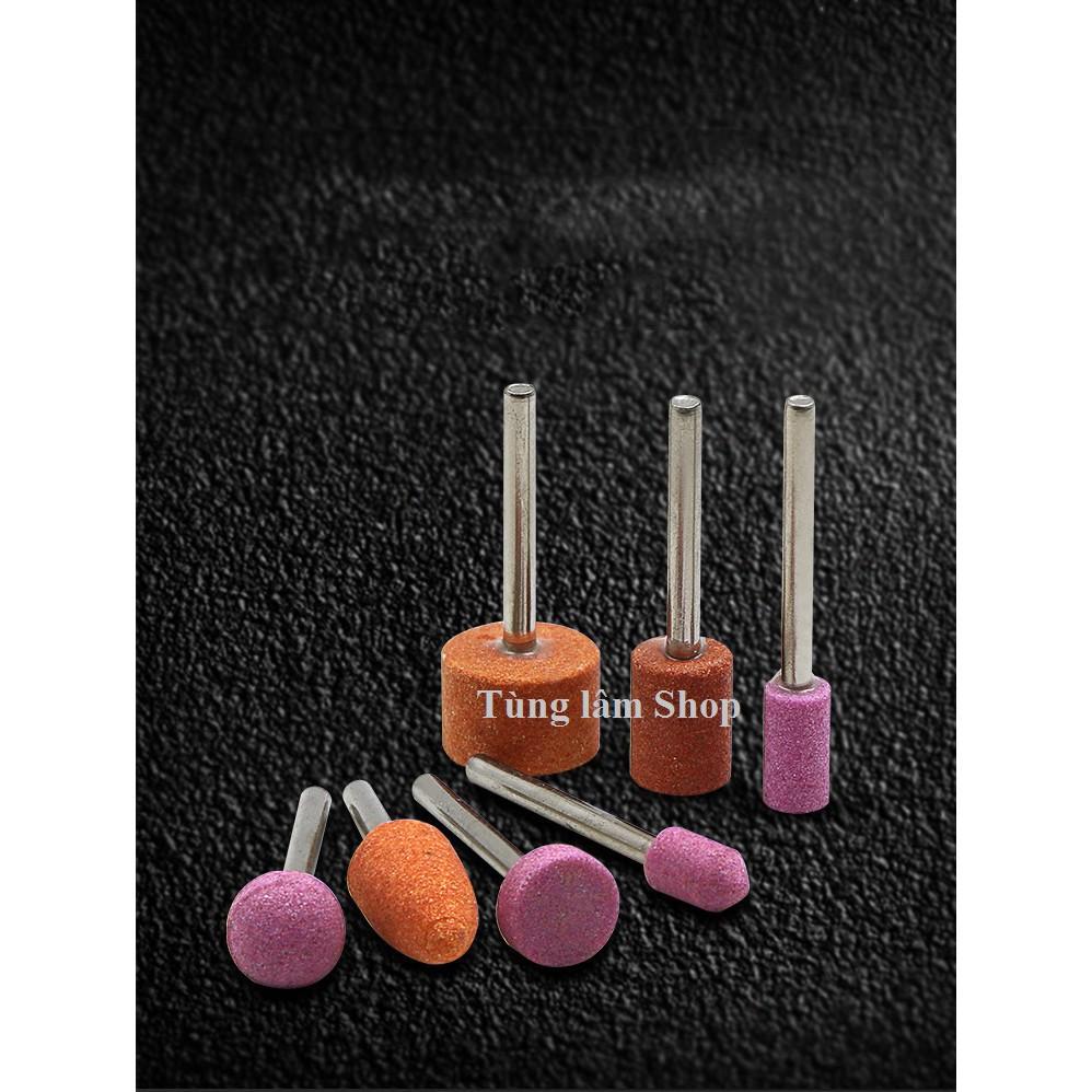 Bộ 7 mũi đá mài mini trục 3mm