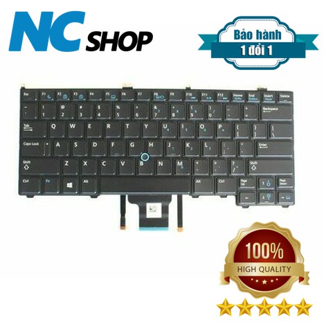 [Mã 159ELSALE hoàn 7% đơn 300K] Bàn phím laptop Dell Latitude 12 14 7000, E7420 E7240 E7440 – E7240 E7440 (ĐÈN)