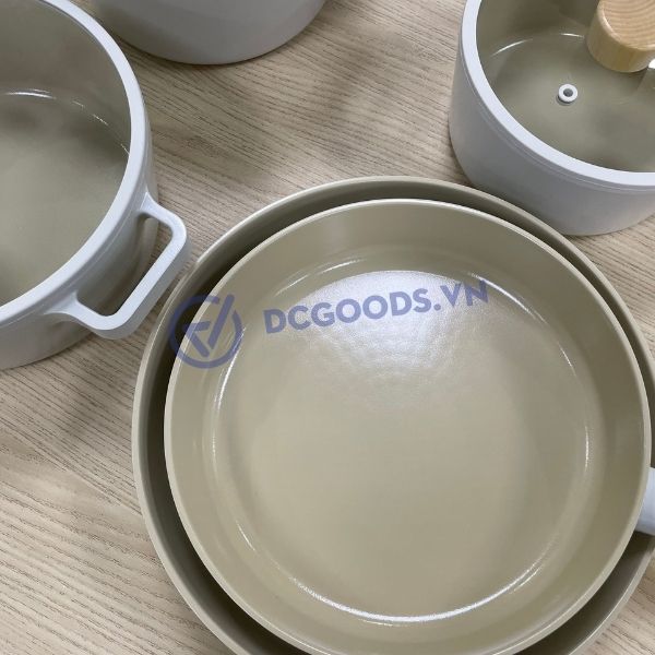 [HÀNG ĐẶT 10-15 NGÀY/VUI LÒNG LIÊN HỆ TRƯỚC] Bộ 5 nồi Neoflam Fika Hàn Quốc.