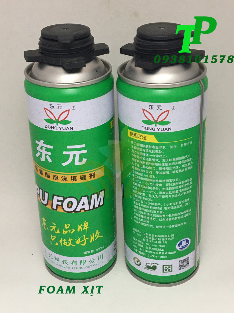 Keo Bọt Nở Foam, Xốp Phun Dạng Xịt PU FOAM