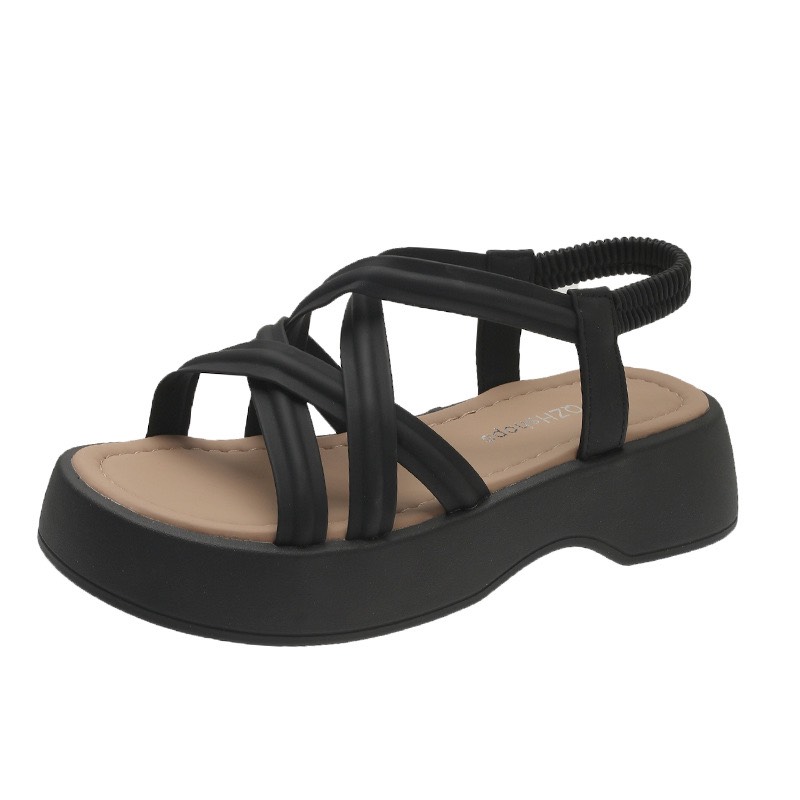 Sandal nữ học sinh quai đan chéo MINA chất êm ái