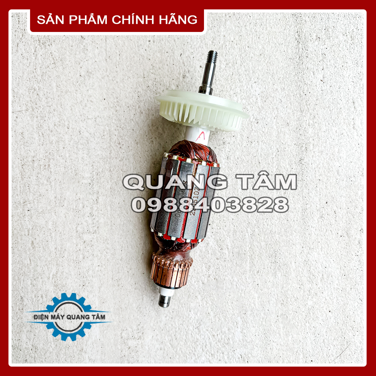 Rotor ren lắp máy mài dongcheng dsm03-100